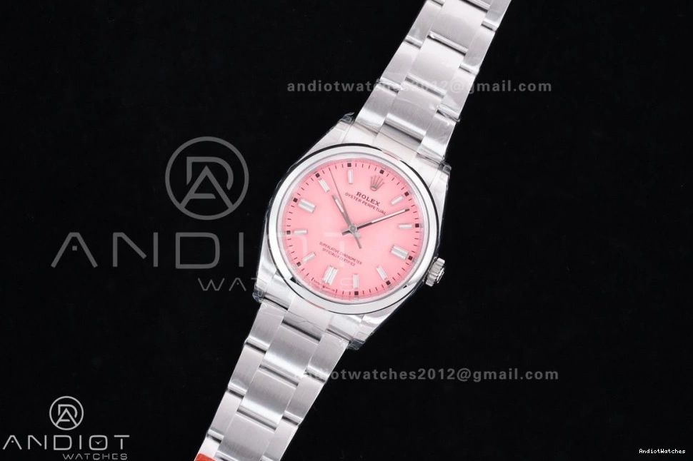 V 126000 Edition Steel Dial VSF DD3230 36mm Oyster 972 1:1 904L Flexible Pink Best Perpetual 0111
